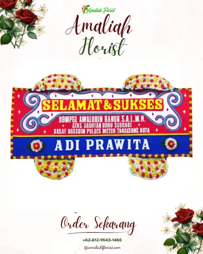 Karangan Bunga Ucapan Selamat di Kadununggal